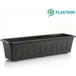 PLASTKON Truhlík Garden 60 cm antracit – Zboží Dáma