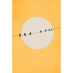 Plakát, Obraz - Chirping And Chilling (At Day), Kubistika, 26.7 × 40 cm – Zboží Mobilmania