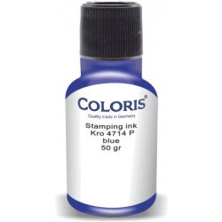 Coloris razítková barva KRO 4714 P modrá 50 ml