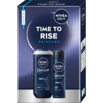 Nivea Men Deep sprchový gel pro muže 250 ml + Deep antiperspirant ve spreji pro muže 150 ml kosmetická sada – Hledejceny.cz