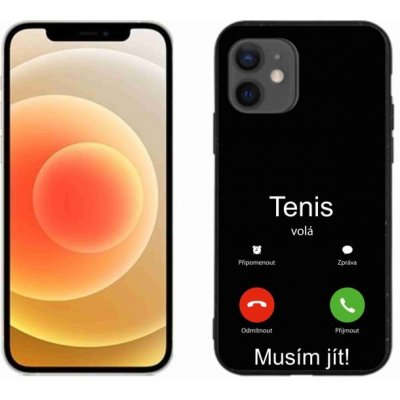 mmCase na iPhone 12 mini - tenis volá černé pozadí – Zboží Mobilmania