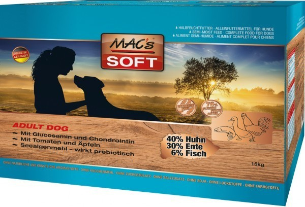 MACs Soft Grain Free 3 x 15 kg