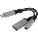 PremiumCord USB-C /3,5mm jack s DAC chipem ku31zvuk04