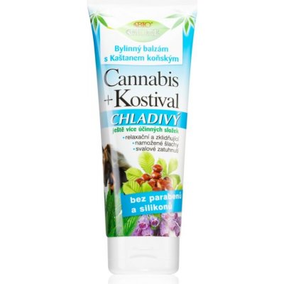 Bione Cosmetics bylinný balzám s Kostivalem chladivý Cannabis 200 ml – Zboží Mobilmania