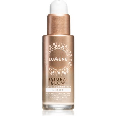 Lumene Natural Glow rozjasňující make-up pro přirozený vzhled SPF20 0.5 Light 30 ml