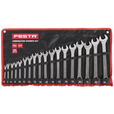 Festa Sada očkoploché klíče 18ks 6-24mm 17533 – Sleviste.cz