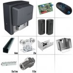 CAME BX 704 K1 8.0 - sestava pojezdu, pohonu a příslušenství, pro posuvnou bránu do průjezdu 4 m a 400 kg, profil bez úpravy – Hledejceny.cz