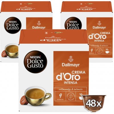 Dallmayr CREMA d‘Oro INTENSA by Nescafé Dolce Gusto 48 ks – Zbozi.Blesk.cz
