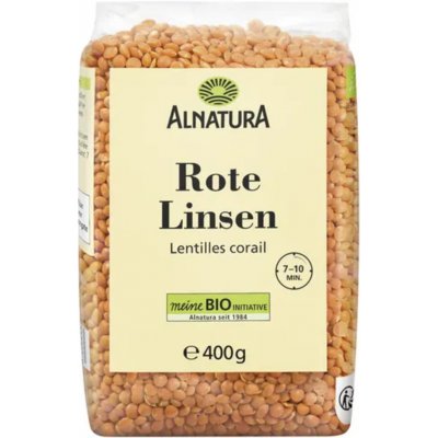 Alnatura Bio červená čočka 400 g – Hledejceny.cz