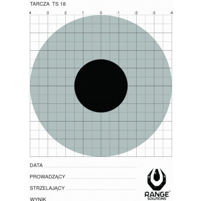 Range Solutions Střelecký terč TS-18 100ks – Zboží Dáma