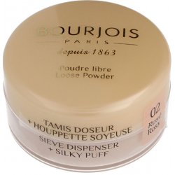 Bourjois Face Make-up sypký pudr 2 Rosy 32 g