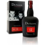 Dictador Rum 12y 40% 0,7 l (holá láhev) – Zboží Dáma