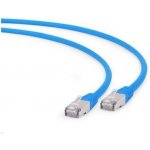 Gembird PP6A-LSZHCU-B-0.5M patch, RJ45 cat.6A SFTP LSZH, 0.5m, modrý – Zboží Živě