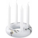 KÄHLER Porcelánový adventní svícen Hammershøi Christmas, bílá barva, porcelán – Hledejceny.cz