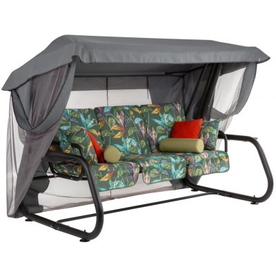 Patio Venezia Lux s moskytiérou, polštářky a bočními stolky G058-02PB 448548 – Hledejceny.cz