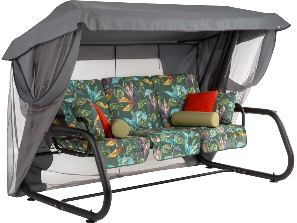 Patio Venezia Lux s moskytiérou, polštářky a bočními stolky G058-02PB 448548