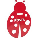 Alubox MIA Ladybug - výměnný kryt pro poštovní schránky MIA box, beruška – Hledejceny.cz