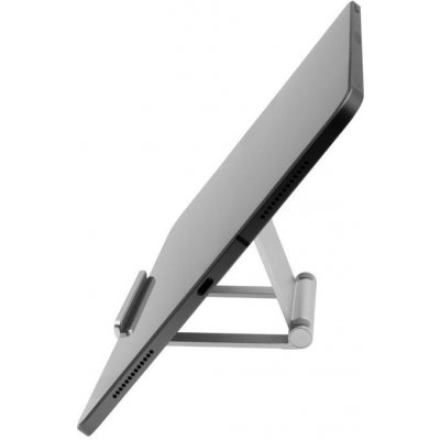 Fixed Hliníkový stojánek Frame TAB na stůl pro mobilní telefony a tablety FIXFR-TAB-SL stříbrný – Zboží Mobilmania