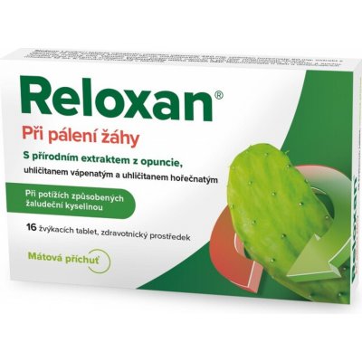 Reloxan Mint 16 žvýkacích tablet – Hledejceny.cz