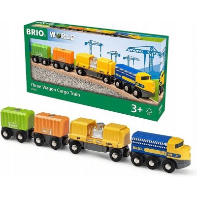 Brio Vláček World 33319 Akční vlak na baterie – Zboží Mobilmania