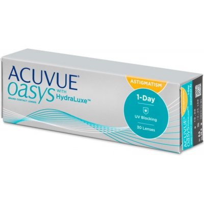 Johnson & Johnson Acuvue Oasys 1-Day for Astigmatism 30 čoček – Hledejceny.cz