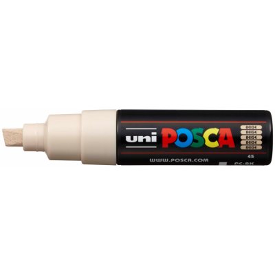 Uni PC-8K Posca 8 mm seříznutý široký béžový 45 – Zboží Mobilmania