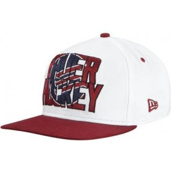 Bauer NE Oversized Logo 9Fifty Snapback Cap WHT