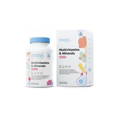 Osavi Multivitamíny a minerály pro ŽENY 90 kapslí – Hledejceny.cz