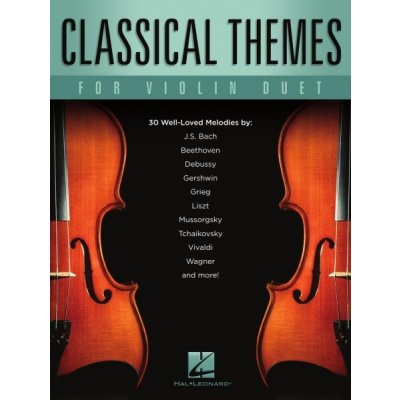 Classical Themes for Violin Duet klasické melodie pro dvoje housle – Zboží Mobilmania