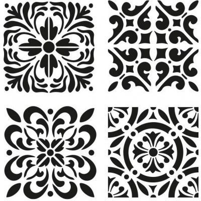 Optys Šablona mozaika 15 x 15 cm – Zboží Dáma Optys Šablona mozaika 15 x 15 cm – Zboží Dáma