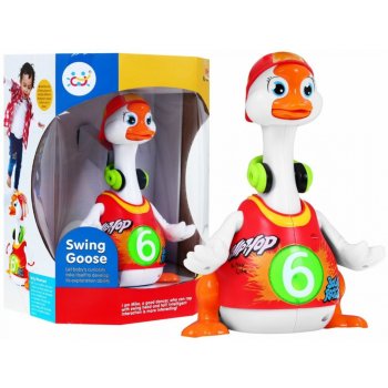 Huile Toys rapující husa pro nejmenší Swing Goose