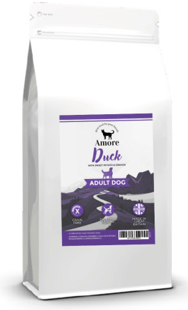 Amore Grain Free Adult Duck & orange 12 kg