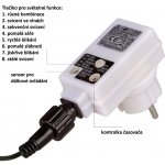 Voltronic 67312 Vánoční závěs 5 hvězd 61 LED teple studeně bílý +ovladač – Hledejceny.cz