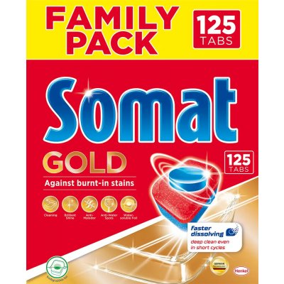 Somat Gold tablety do myčky 125 ks od 540 Kč - Heureka.cz