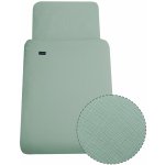 Esito Luxusní dětské mušelínové povlečení Olive olivová 100 x 135 60 x 40 cm – Sleviste.cz