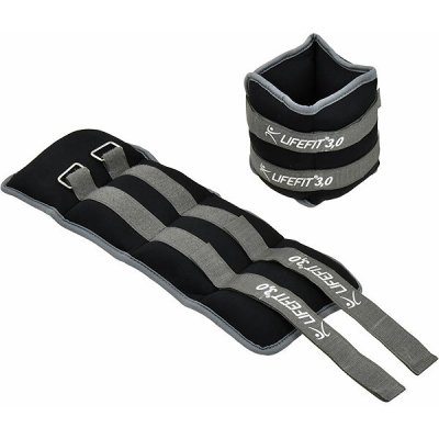 Lifefit zátěž na kotník nebo zápěstí S2 2 × 3,0 kg – Zboží Dáma