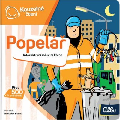 Albi Kouzelné čtení Minikniha povolání Popelář – Zboží Mobilmania