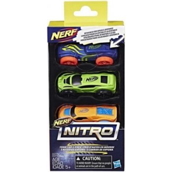 Hasbro Nerf Nitro náhradní nitro 3 ks