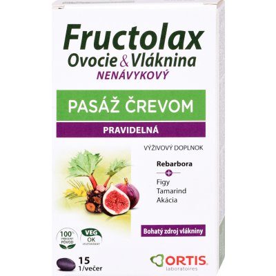 Ortis Fructolax ovoce & vláknina 15 tablet – Sleviste.cz