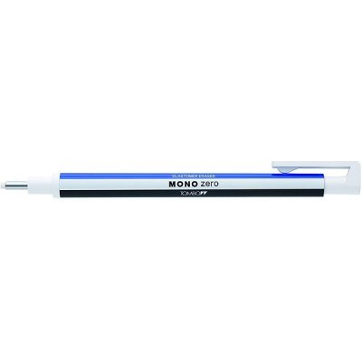 Tombow Gumovací tužka Mono Zero, 2,3 mm, modrá/bílá/černá – Zboží Mobilmania