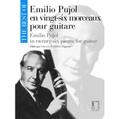 Editions Durand Noty pro kytaru The Best of Emilio Pujol