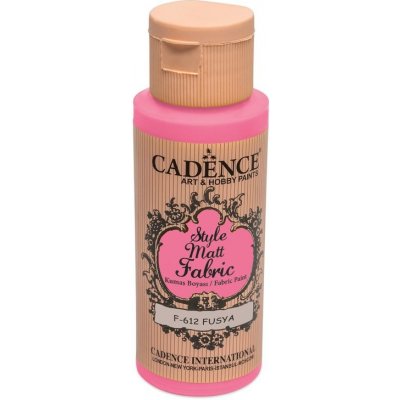 Cadence Textilní barva Style Matt Fabric fuchsiová 50 ml – Hledejceny.cz