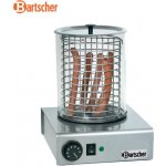 Bartscher Ohřívač párků Hot-Dog 260 x 295 x 360 mm - 1 kW / 230 V - 6,9 kg – Zbozi.Blesk.cz