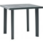 OMAXI 859866 Zahradní stůl zelený 80 x 75 x 72 cm plast – Hledejceny.cz