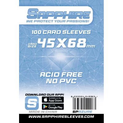 Sapphire Azure Mini European 100ks 45x68mm – Hledejceny.cz