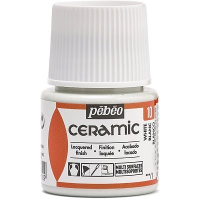 Pébéo Barva na keramiku Ceramic 45 ml 10 White – Hledejceny.cz