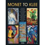 Monet to Klee nástěnný 42 x 56 cm 2026 – Zboží Mobilmania