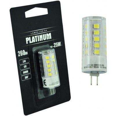Goldlux Platinum led žárovka 1x3 W 6400 K G4 306623 – Hledejceny.cz