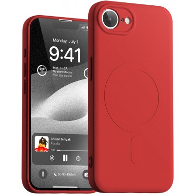 Mercury Ochranný kryt na iPhone 16e - Mercury, SemiSilicon MagSafe Red – Zboží Mobilmania