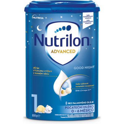 Nutrilon 1 Advanced Good Night 800 g – Zbozi.Blesk.cz